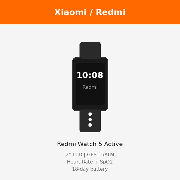 Redmi Watch 5 Active
